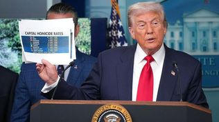 Las cifras que muestran que la delincuencia en Washington DC no está fuera de control, como afirma Trump